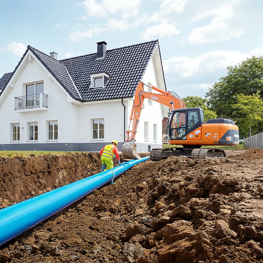 Budowa przyłącza wodociągowego Grójec